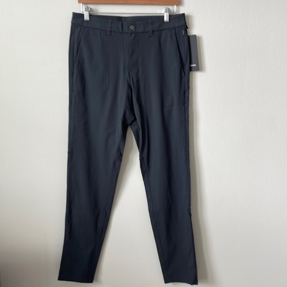 NWT Lululemon Commission Pant Slim 34" *Warpstreme Obsidian Size 32 - Picture 2 of 12